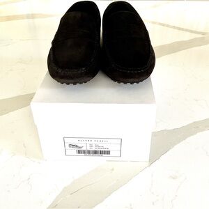 Oliver Cabell Black Driver Flats